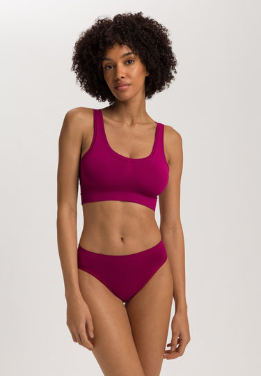 Touch Feeling Crop Top Padded | Pink Tourmaline 71806-2473
